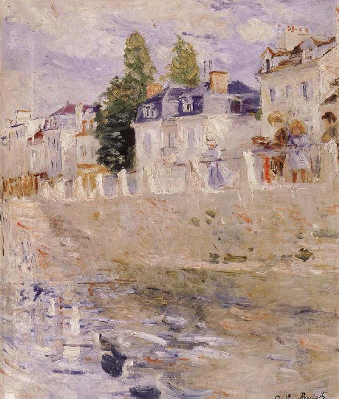 Berthe Morisot The Dock of Buchwu Germany oil painting art